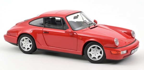 187320 Porsche 911 (964) Carrera 2 1990 Indischrot 1:18